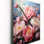 Jazyah - Horloges murales florales-107438185