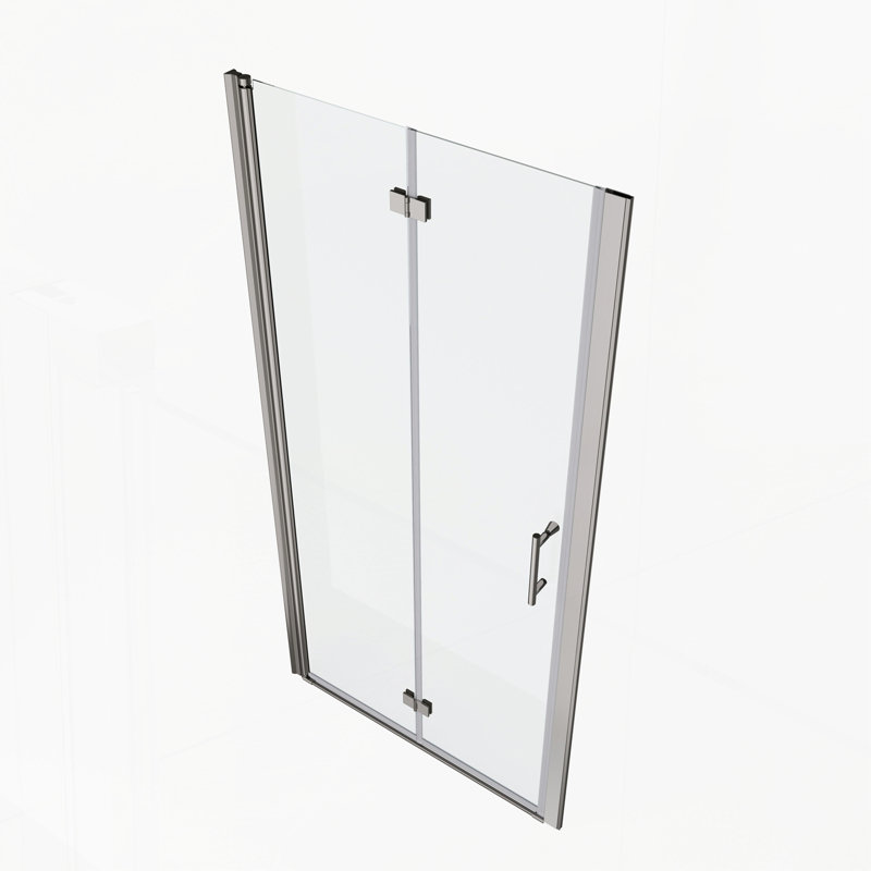Versatile Pivot Shower Door with Advanced Tempered Glass and Smooth System