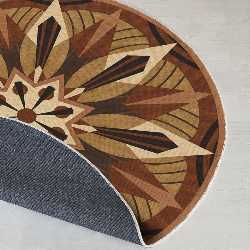 Round Noemi Area Rug, Round 150cm