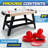 SereneLife 29.92'' 2 -Player Manufactured Wood Air Hockey Table with Manual Scoreboard