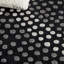 Tapis gris foncé en laine touffeté et fabriqué à la main à motif abstrait Amier-389241984
