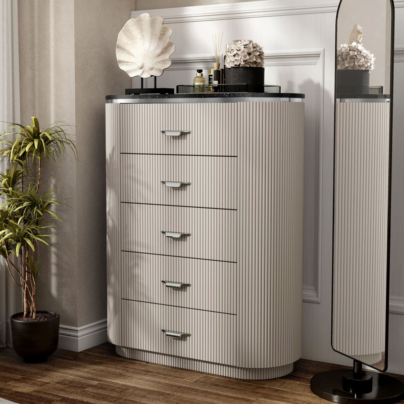 Oktay 5-Drawer Chest