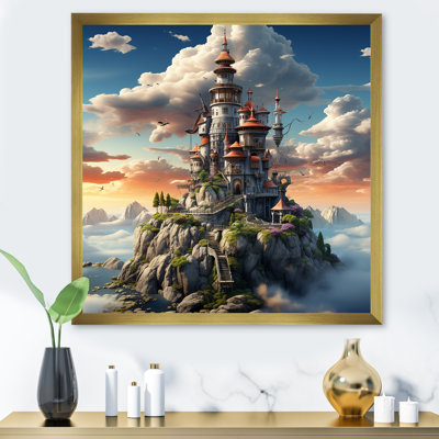 Fantasy Wizards Tower II - Art mural fantastique