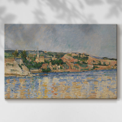 Paysages rétro-LXVII -Galerie enveloppée Cavas