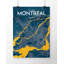 Montreal City Map - No Frame Print-2020301477