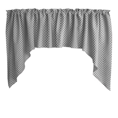 Cantonnière à mini pois