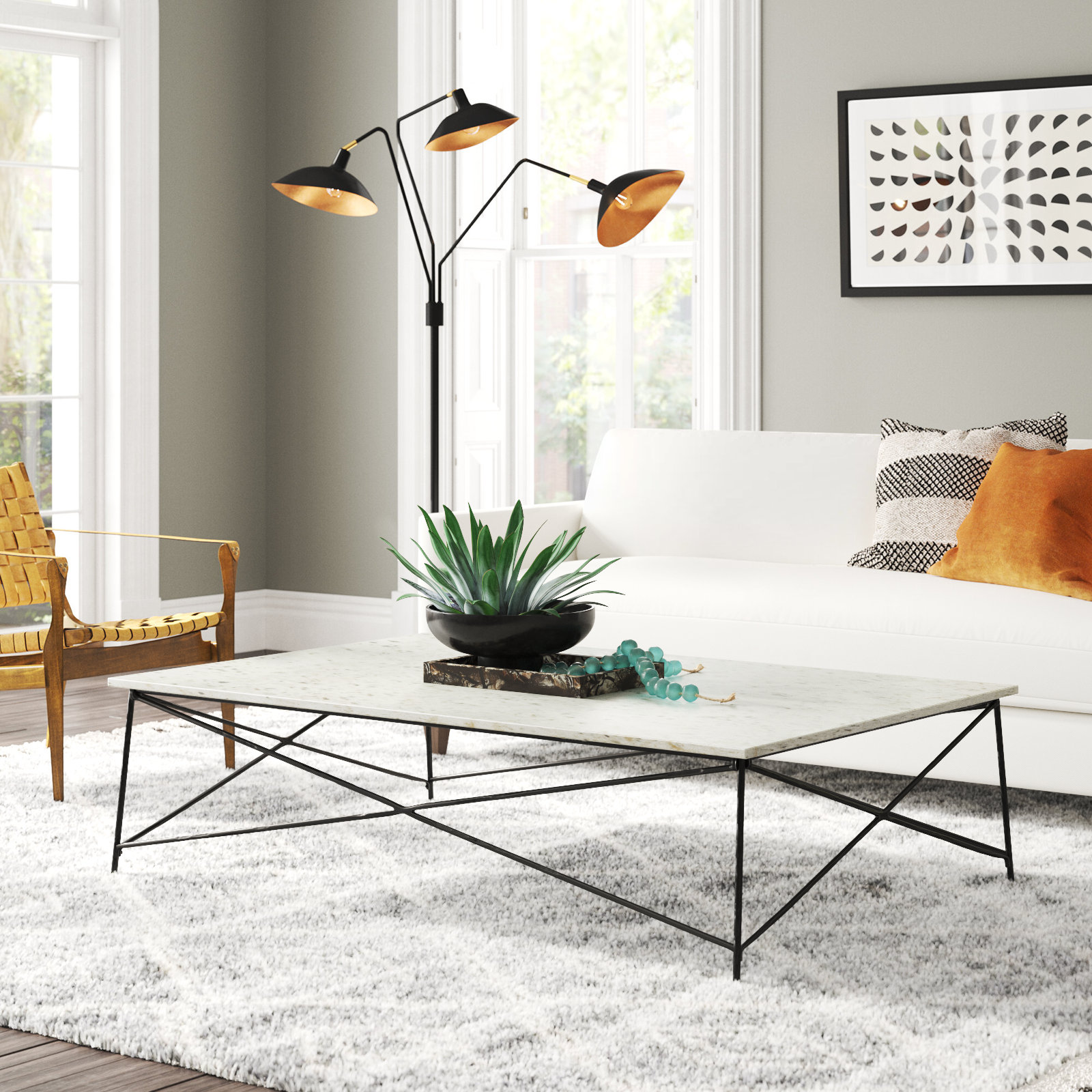 Romola Single Coffee Table, 15' x 59' x 35'