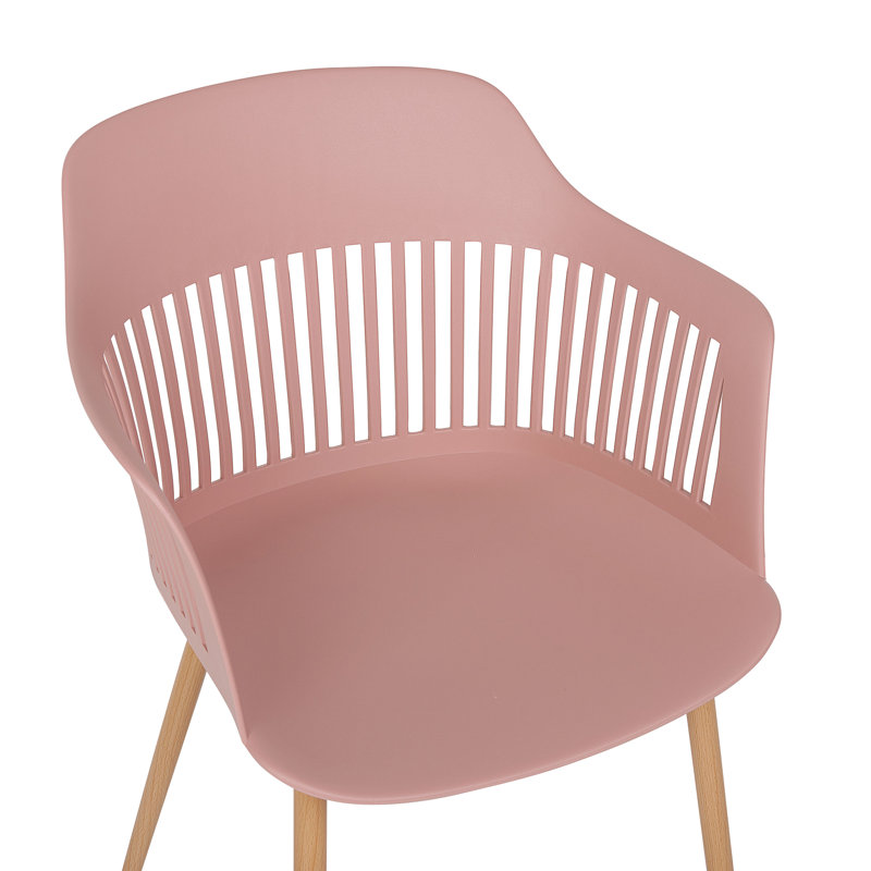 Pringle 44cm H Slat Back Armchair, Pink