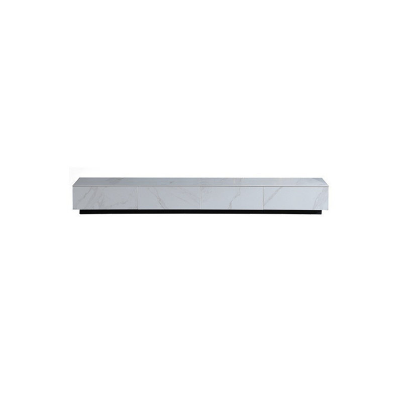 Meuble télé italien de luxe, H 10,24 po x L 86,61 po x l 15,75 po