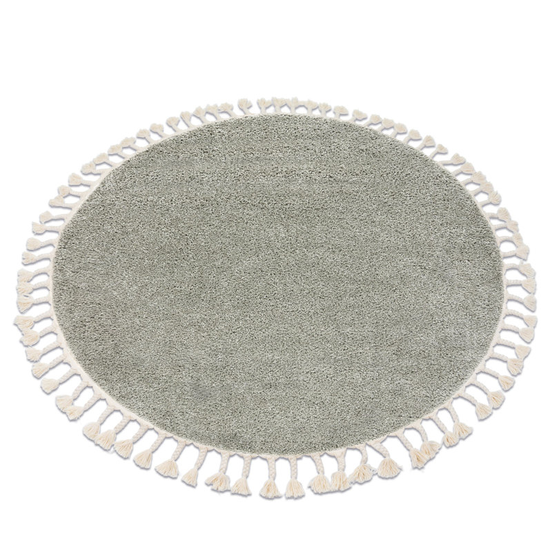 Round Willson Uniform Color Area Rug, Round 160cm