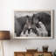 Chevaux sauvages - Photographie de cadre photo sur toile-265811772-265811773