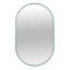 Metal Oval Wall Mirror-88626380