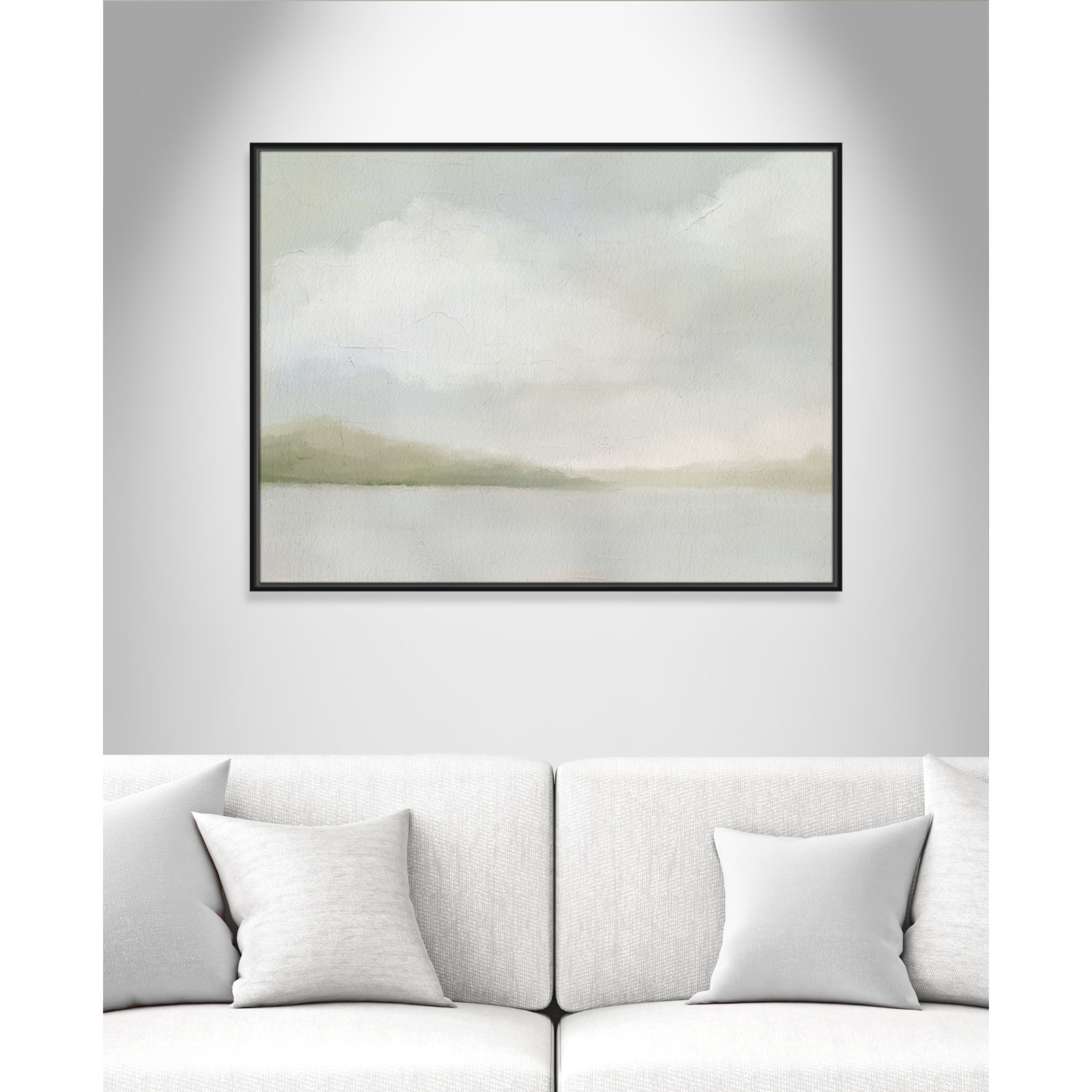 Queensland "A Tranquil Morning" Print, 31.5" H x 41.5" W, Black