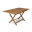 Nayoun 4 - Person Wood Patio Dining Set with Rectangular Table-1180043977