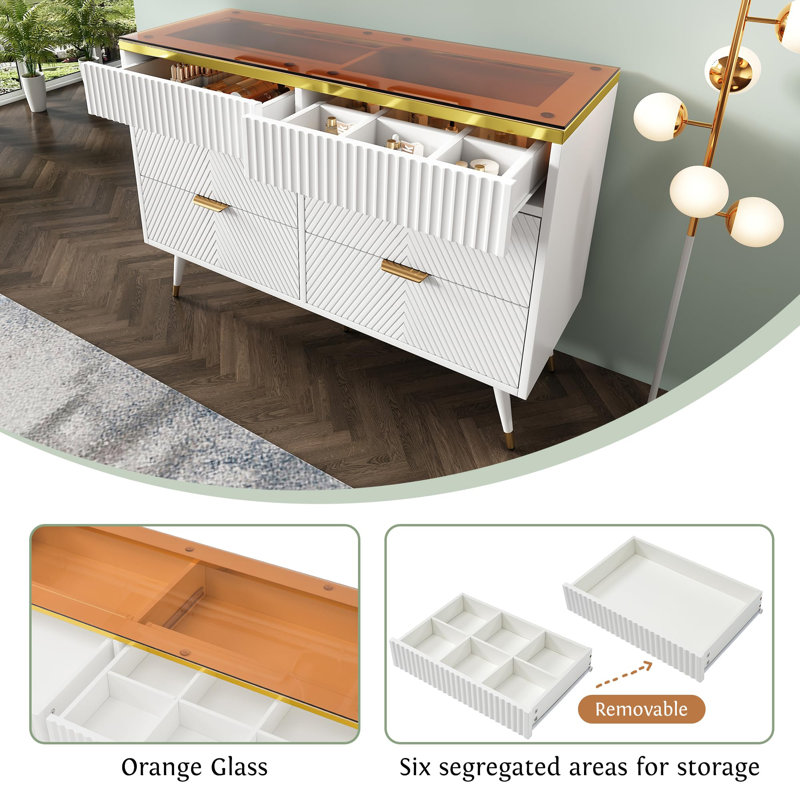 Ayhem 47.2cm W Chest of Drawers