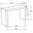 Rectangular Solid Wood Entryway Console Table