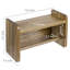 Solid Wood Wall Paper Towel Holder