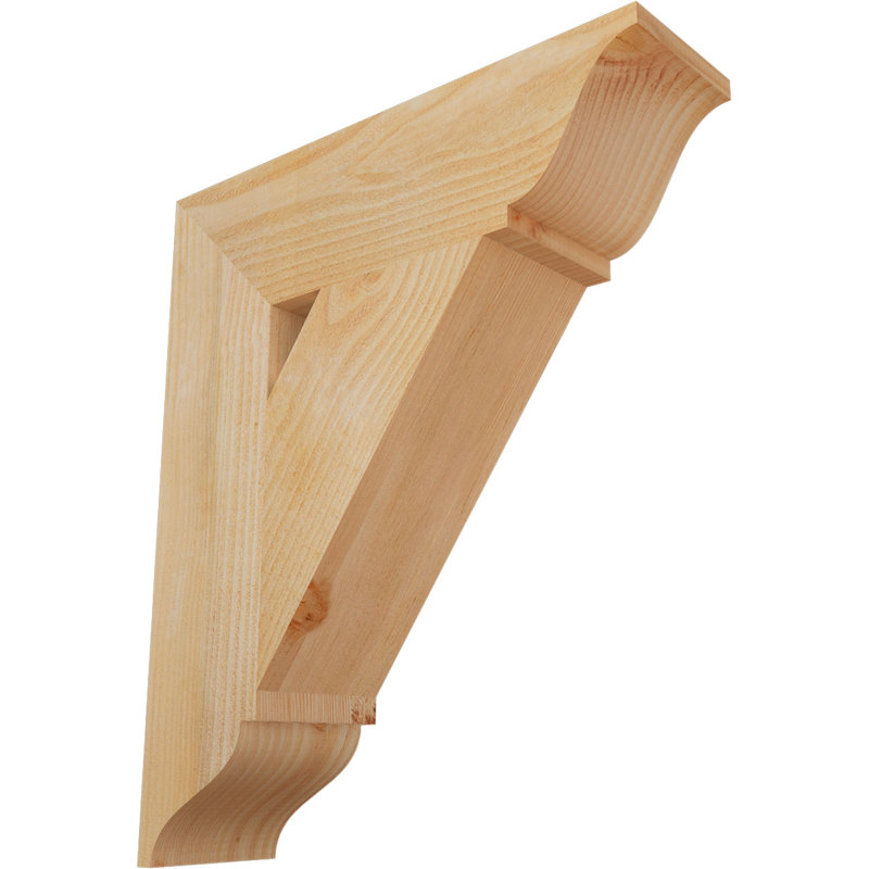 Support traditionnel, H 26 po x l 6 po x P 22 po, Douglas (sciage brut)