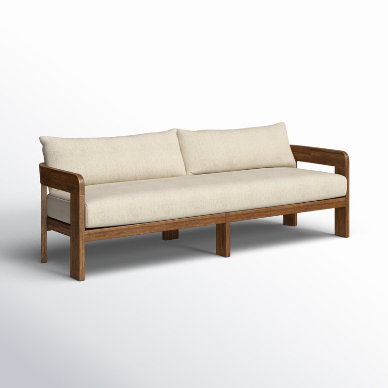 Jackson Outdoor Sofa-96"-Ellor Beige, Ellor Beige