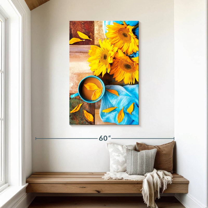 Café tournesol Harnek, H 45 po x l 30 po