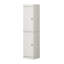 Armoire de salle de bain étroite 100% en bois massif avec portes, tablettes réglables, armoire de rangement modulaire pour salle de bain et buanderie, l 16,5 po x H 71,5 po-1456915507