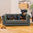 Dog Couch for Large Dogs Up to 60 lbs, 29" W Memory Foam Dog Sofa Couch with Dry Cleanable Fabric, Elevated Dog Couch Bed with Legs, 39" Outer Edge Length, Furniture for Medium and Large Dogs-1392453463