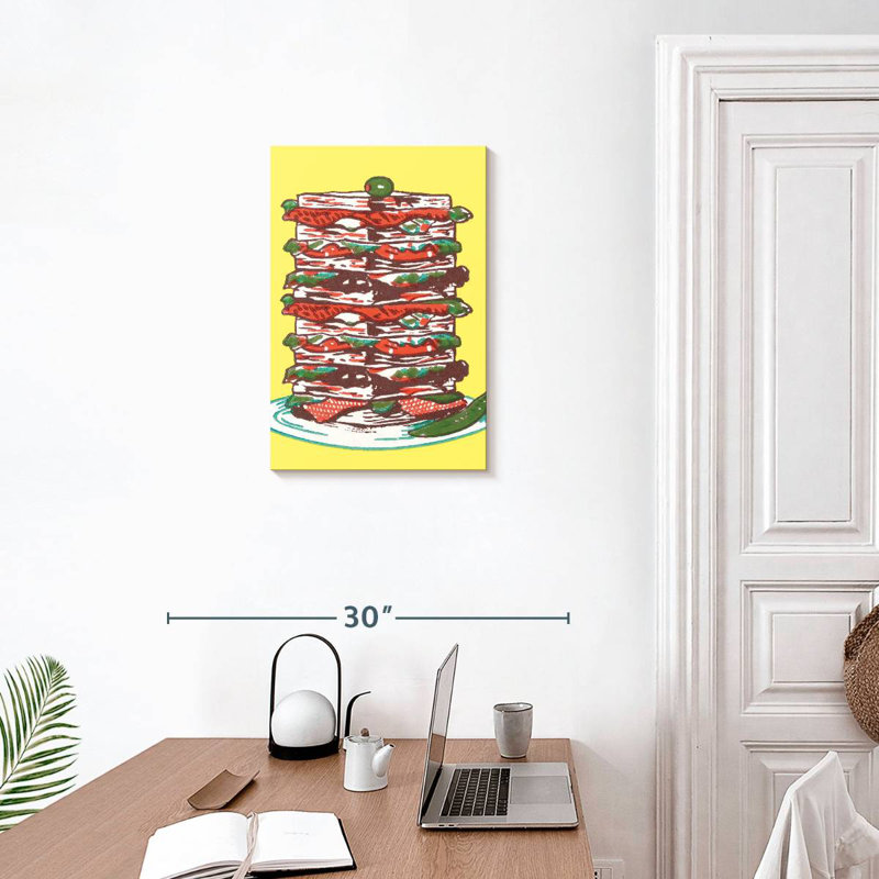 Yarlin Sandwich Tower, 24" H x 16" W