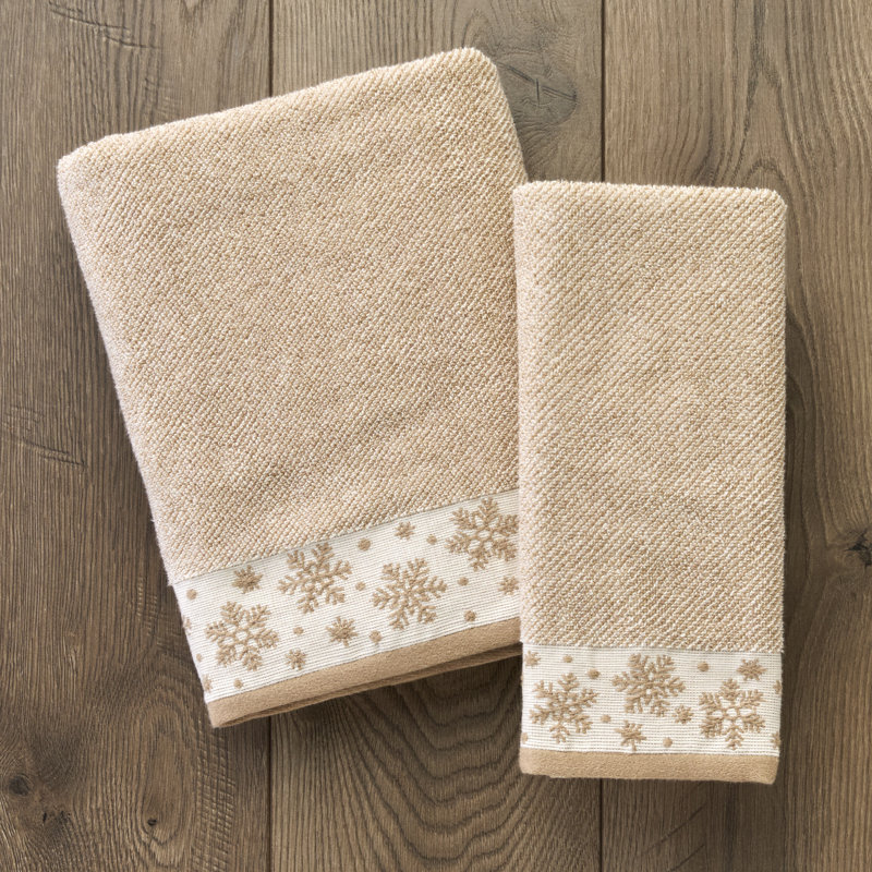 Heather Snowflake Jacq Hand-Tan, Tan