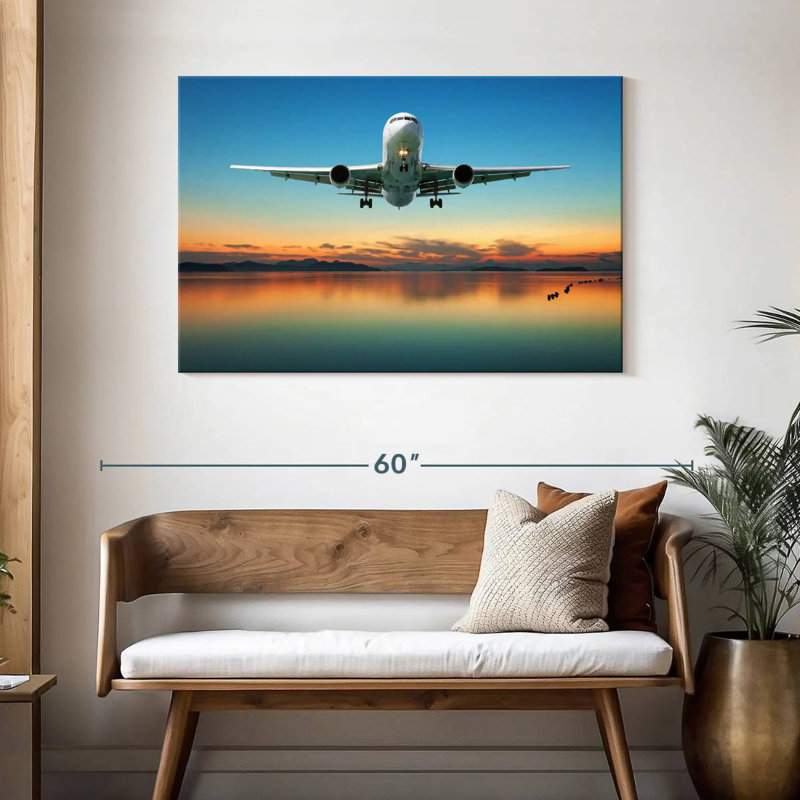 Premier avion Mehar, H 30 po x l 45 po