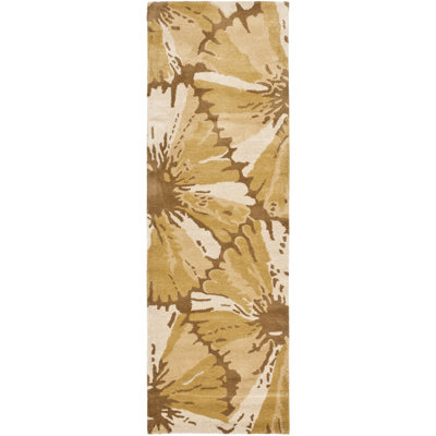 Tapis brun / ivoire Colette