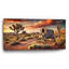 «Southwest Wagon» par Rey Klimt, art mural en verre acrylique-481401915