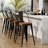 High Back Metal Counter And Bar Stools-1724961691-1724961687