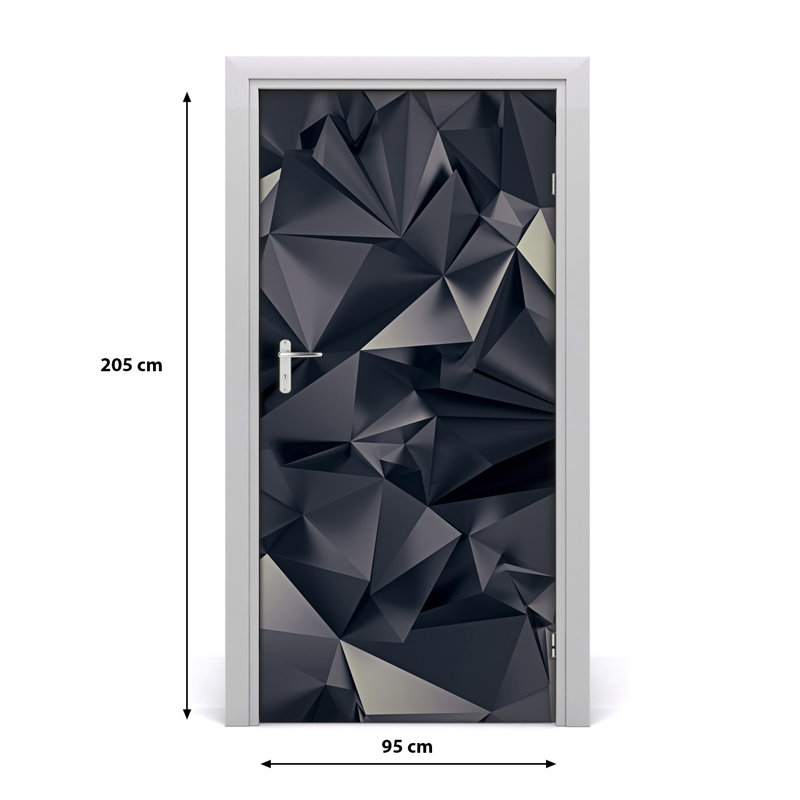 Abstract Door Decal