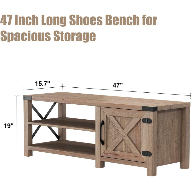 Banc de rangement pour chaussures Jaili