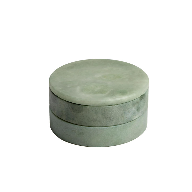 Boîte pivotante gris albâtre, Vert