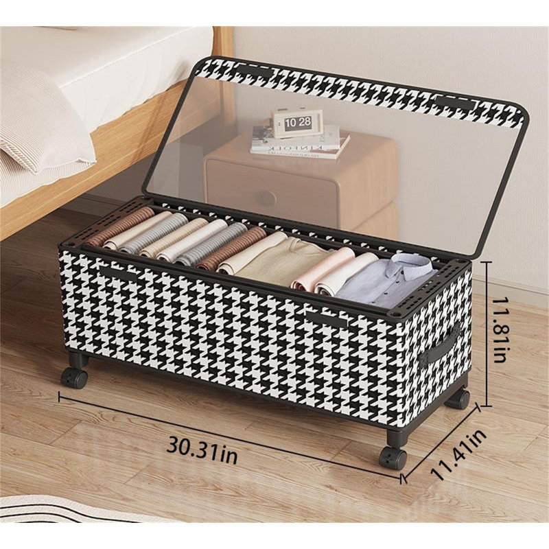 Underbed Storage Box With Wheels