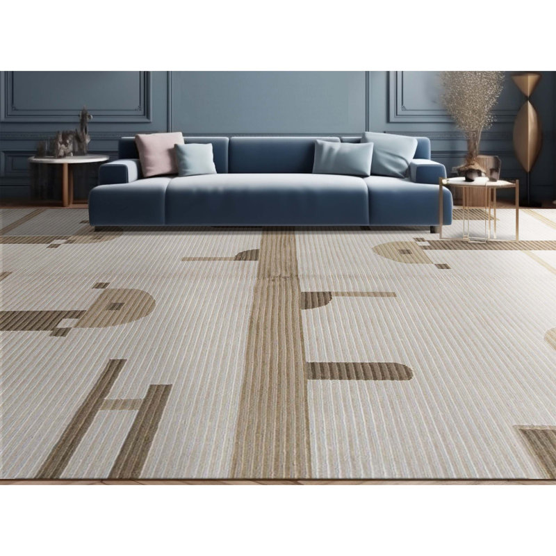Himalayan Wool Abstract Area Rug