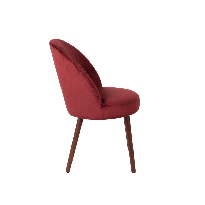Upholstered Dining Chair, Red
