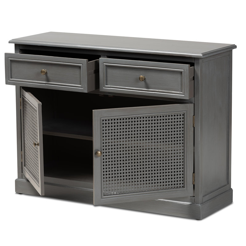100.1cm Solid Wood Sideboard