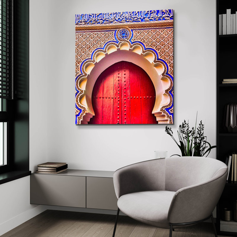 "Porte marocaine classique" par Mark A Paulda, H 36 po x l 36 po x P 0,2 po