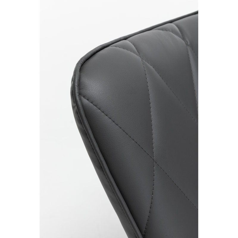 Chaise berçante ergonomique avec pour la détente - gris, crée une ambiance chaleureuse et confortable