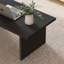 Table basse Aust Farmhouse, table de salon en bois, table basse rectangulaire de 43 po-1568287818