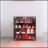 12Pairs_4 Layers Shoe Cabinet With Glass Door And Glass Layer Shoes Display Cabinet With LED Light Bluetooth Control