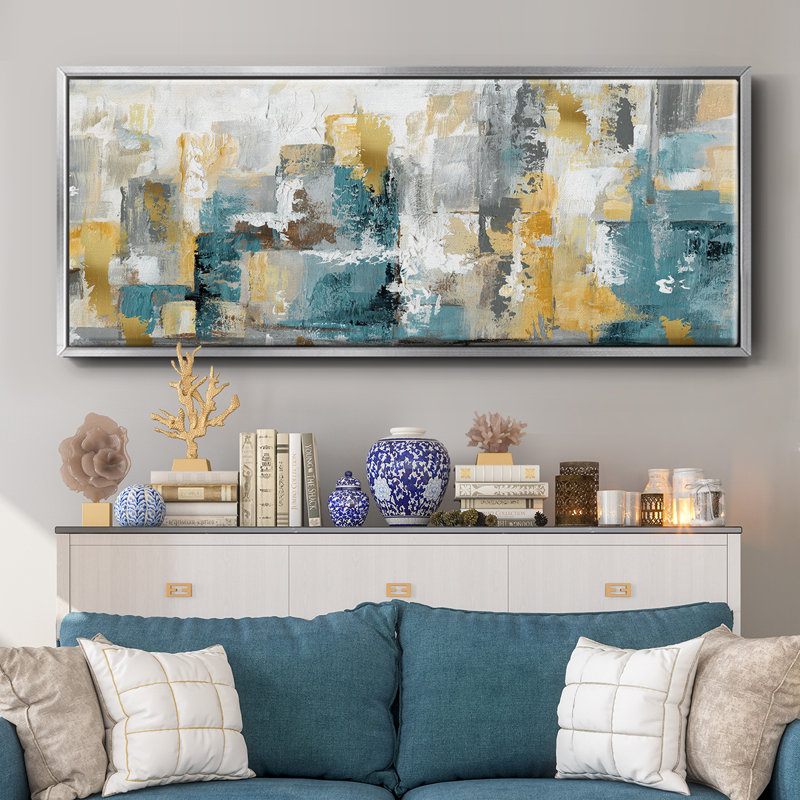 City Views I - toile encadrée, H 12 po x l 30 po