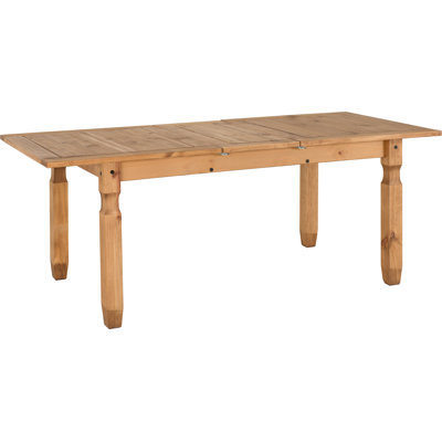 Merrinda 75.5 Cm Kiefer Massivholz-Esstisch