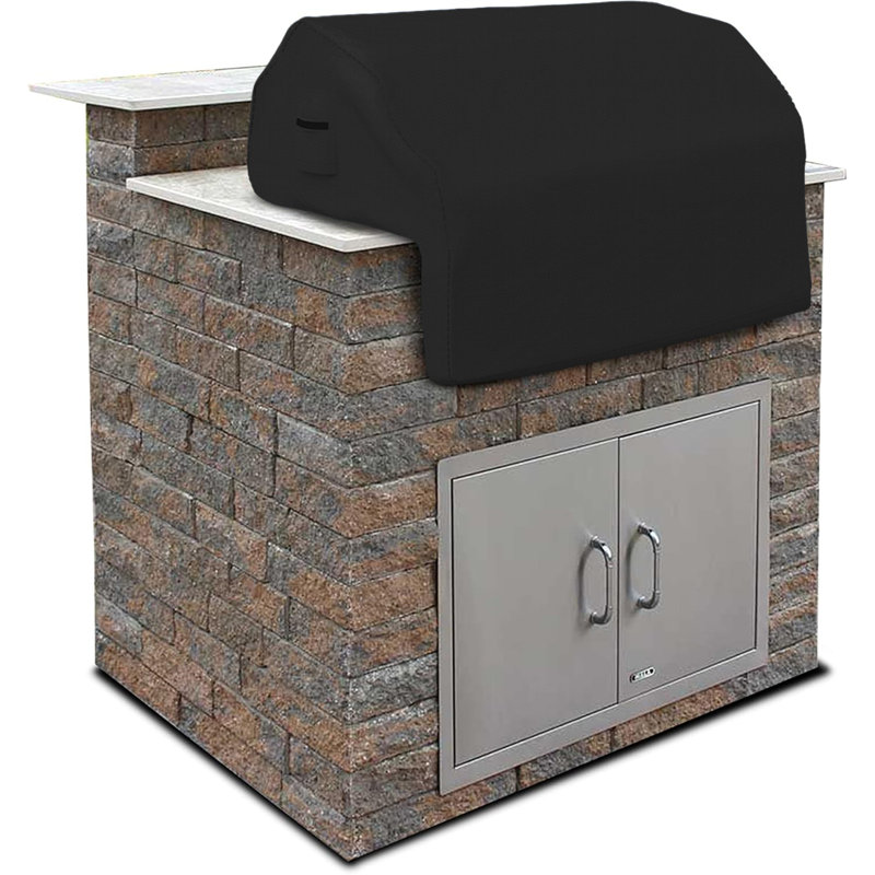 Blue Elephant 66cm D Grill Cover, 61cm H x 81.3cm W x 66cm D, Black