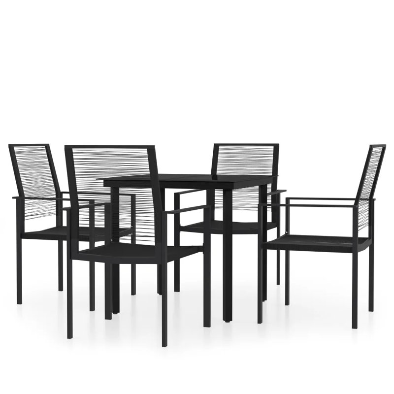 Harmany 4 - Person Patio Dining Set Square Table