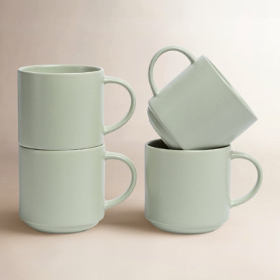 Stackable Stoneware Mug