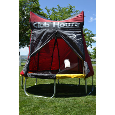 Pavillon rouge de 7 pi pour trampoline Propel