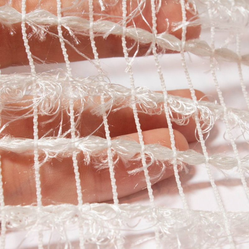 Suite avec vue sur le tissu à large largeur, Craie